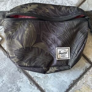 Herschel Supply Company Black and Gray Belt Bag